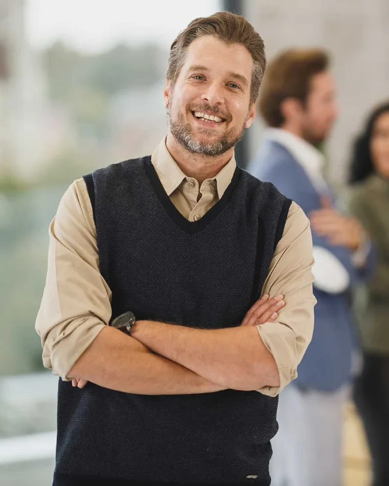 smile businessman