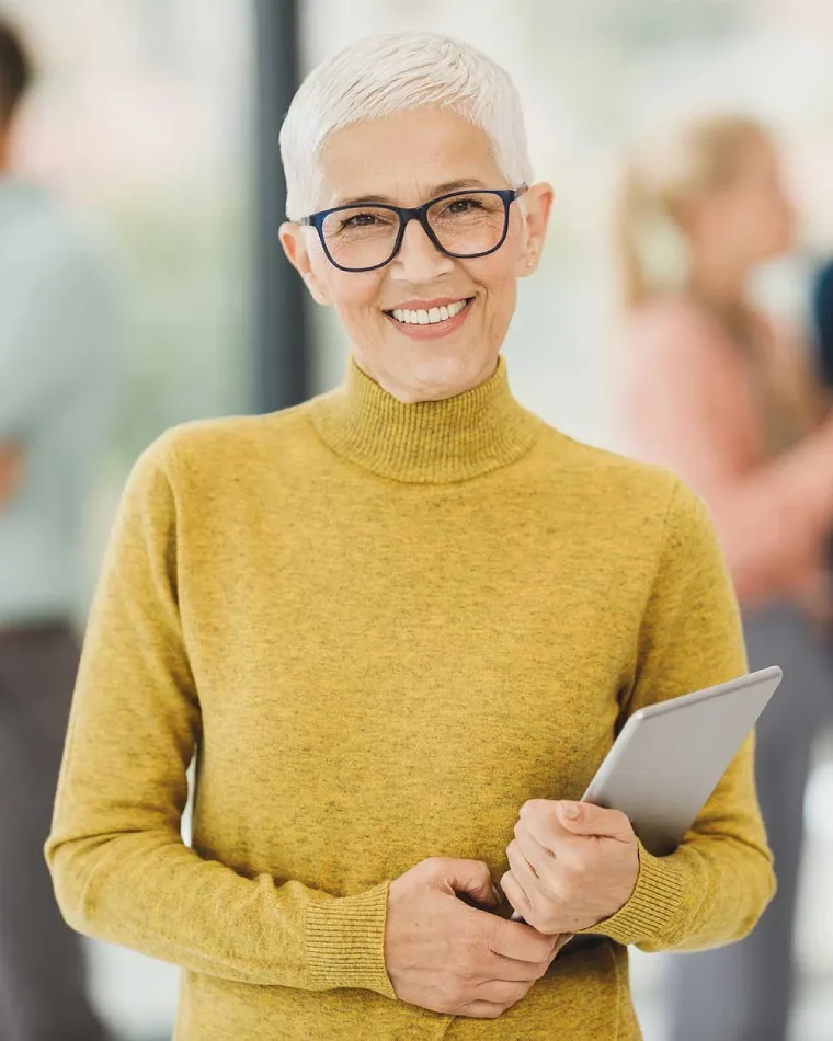 senior business woman
