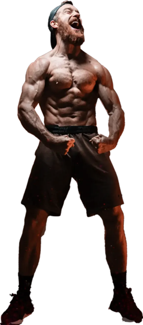 gym bro strong muscle