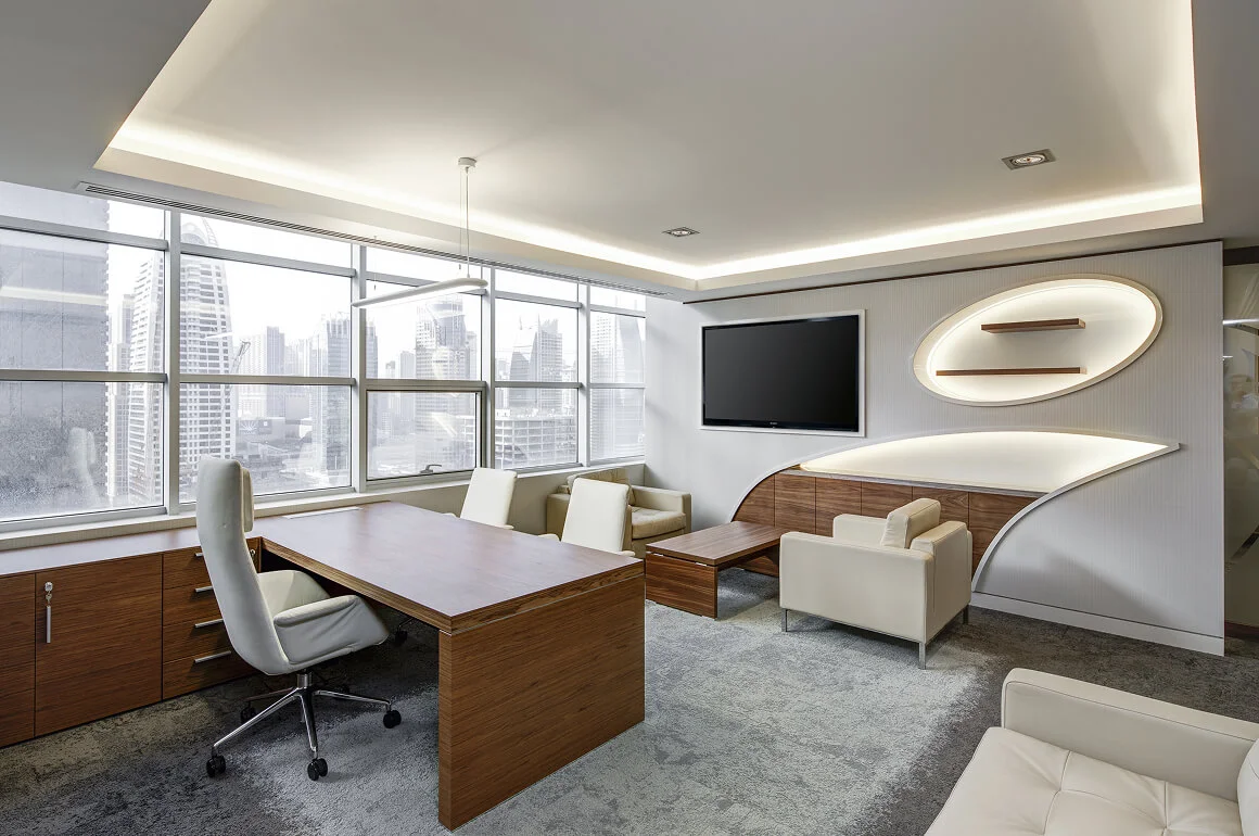 an architecture design for modern corporate office