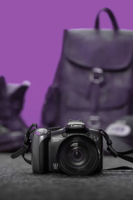 old camera and camera