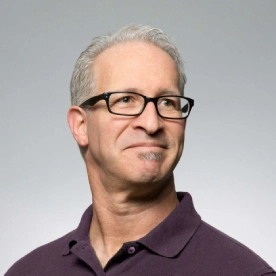 portrait mature man gray hair