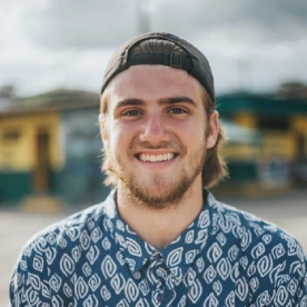 portrait young man