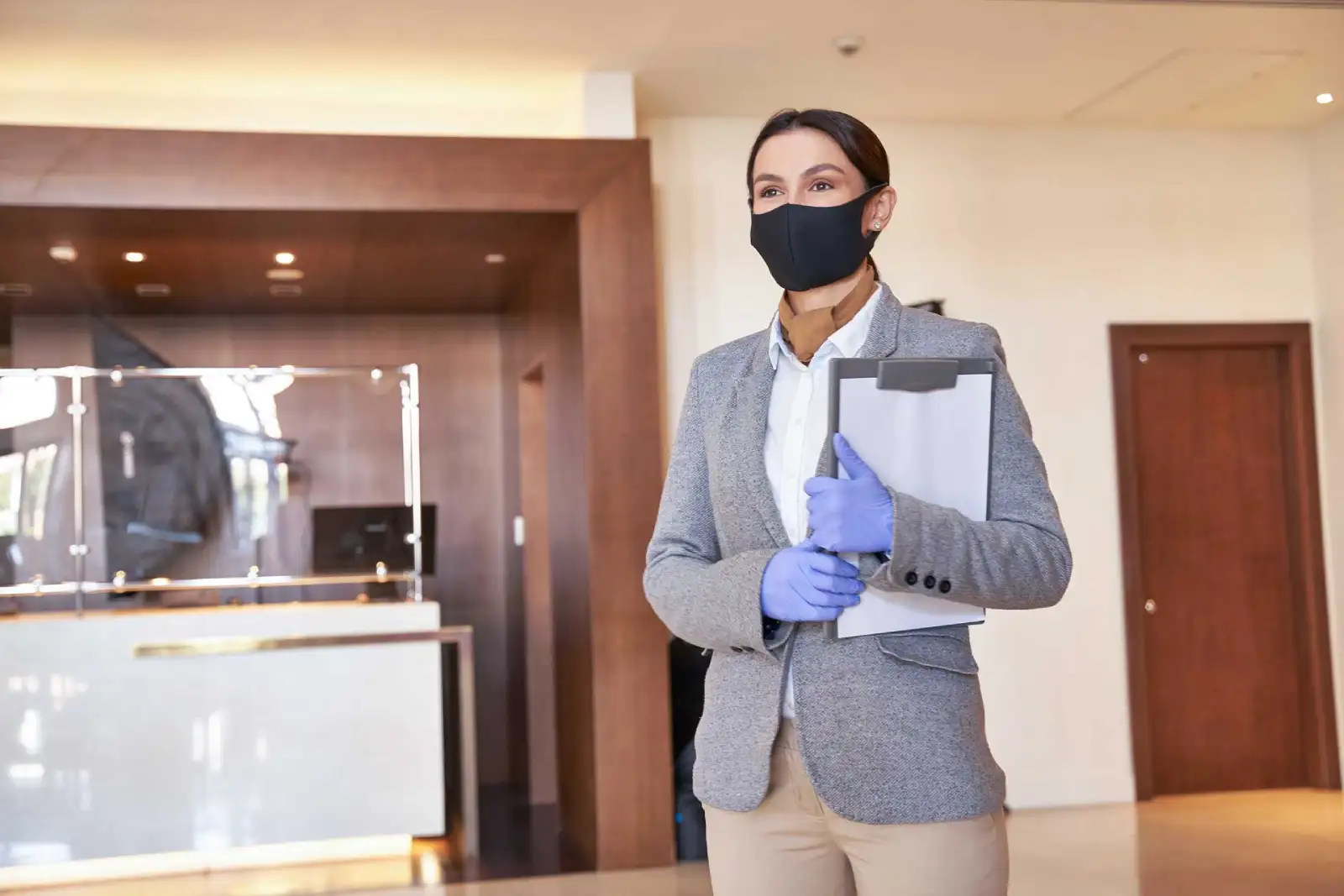 hotel receptionist