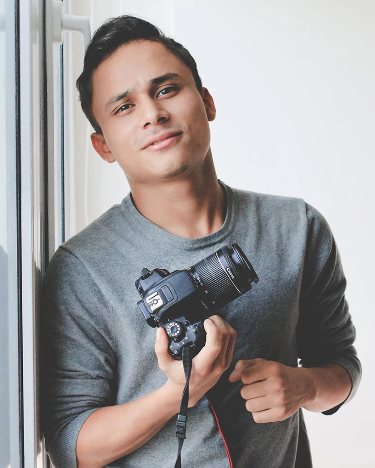 person camera photography