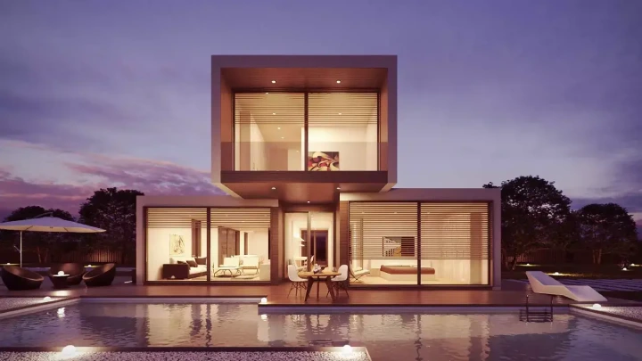 architecture villa mansion