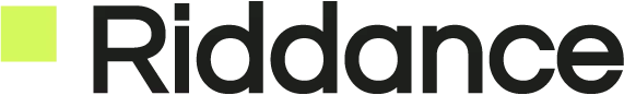 riddance logo