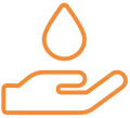 hand droplet icon