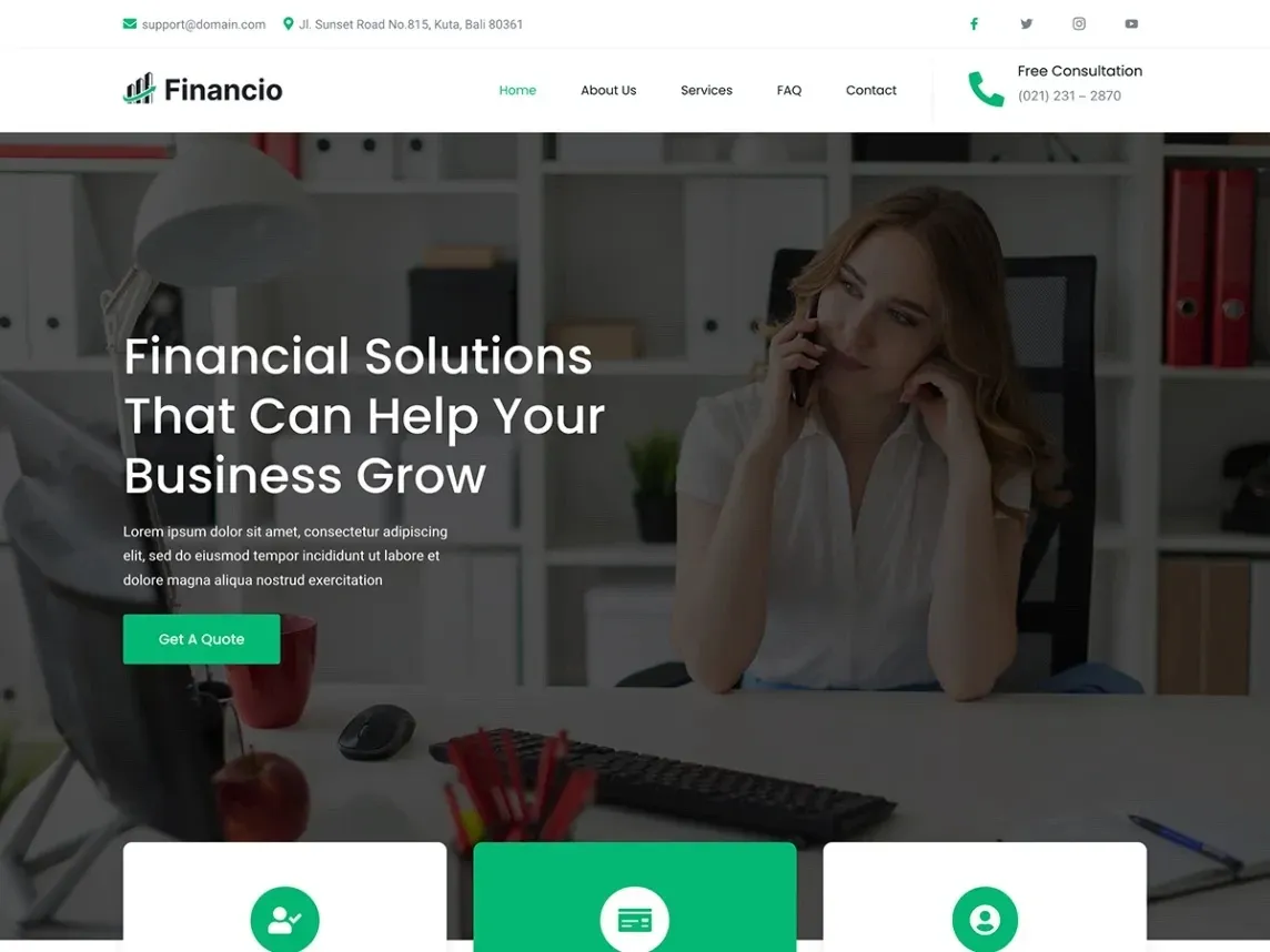 financio vorfolio