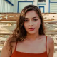 woman in red