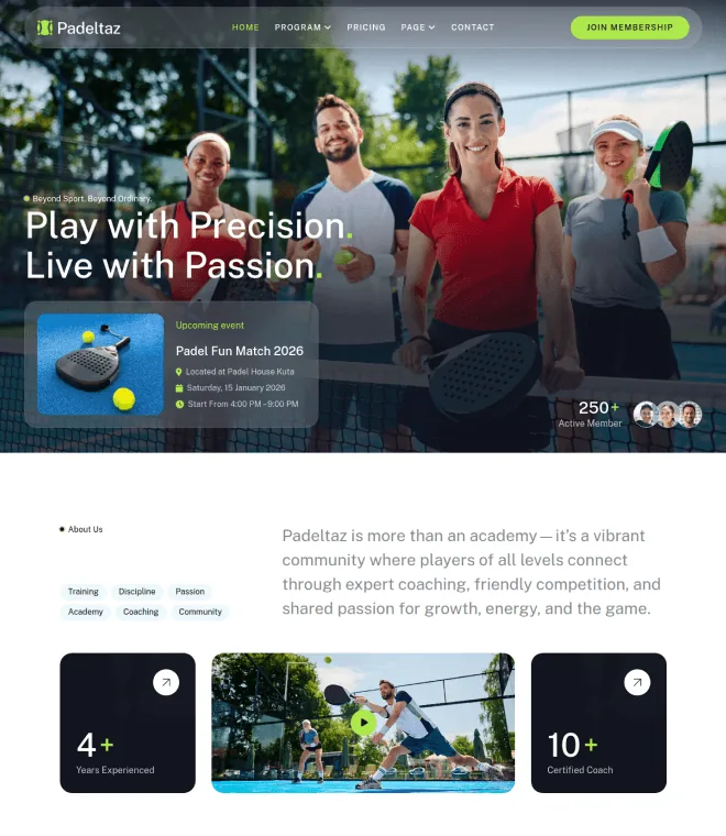 demo padeltaz
